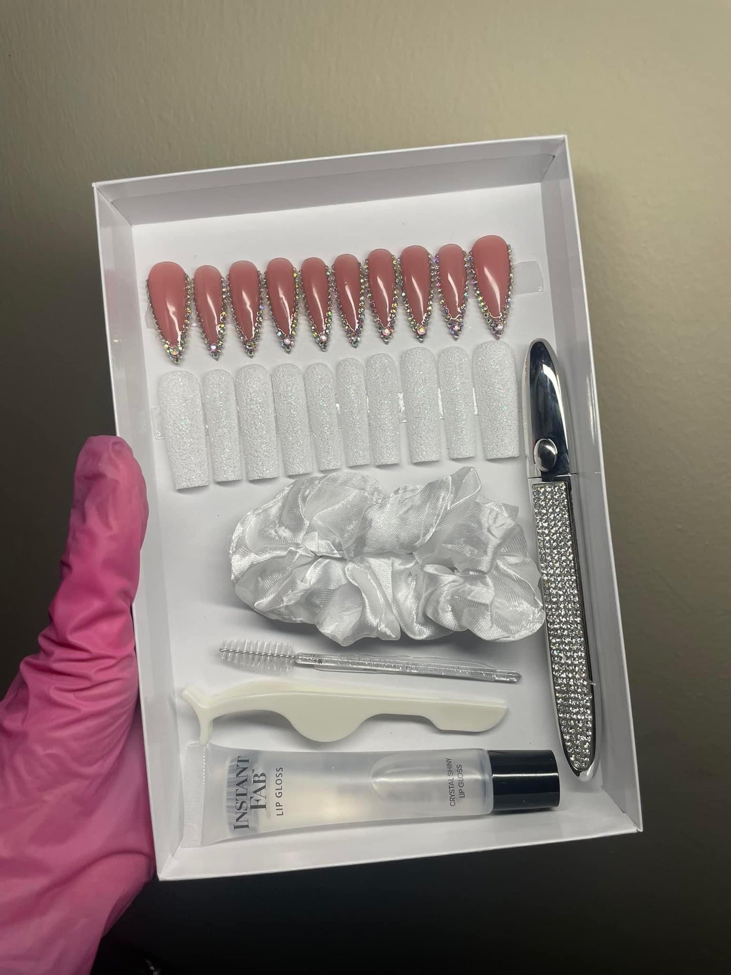 Custom Acrylic Press On Nails(Kit)