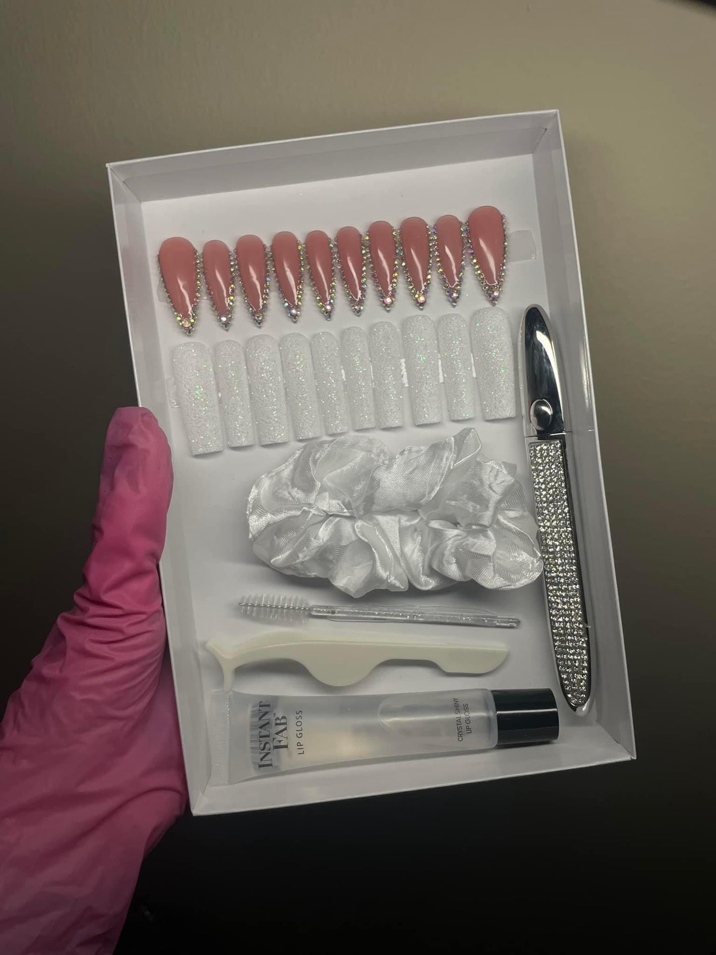Custom Acrylic Press On Nails(Kit)