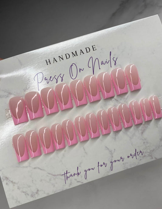 20 Pcs Press On Nails Set