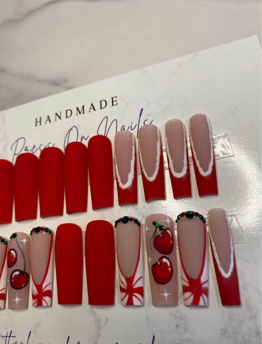 22 Pcs Press On Nails Set