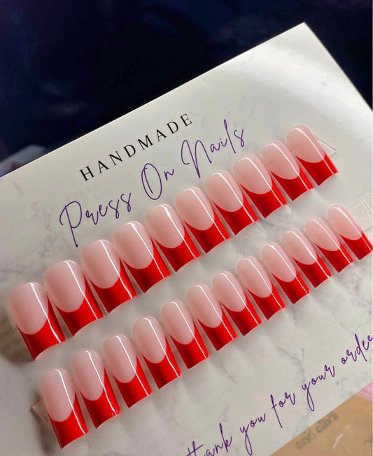 20 Pcs Press On Nails Set