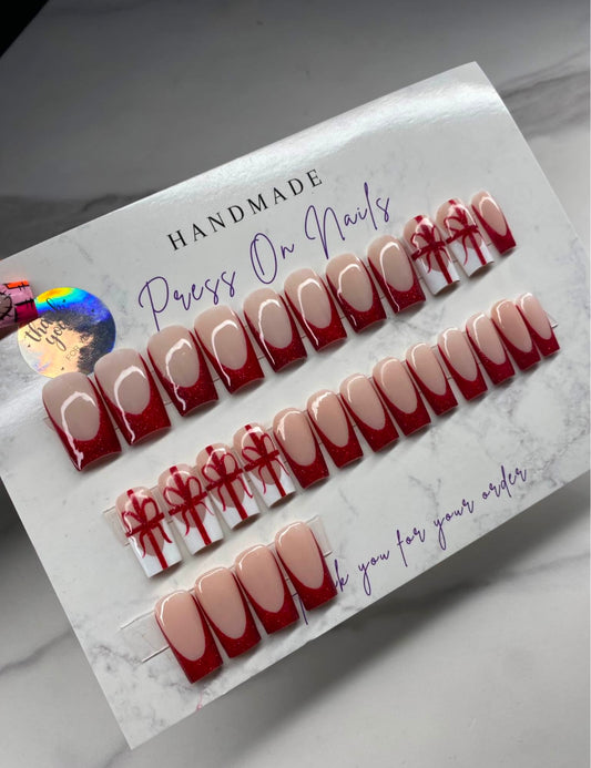 22 Pcs Press On Nails Set