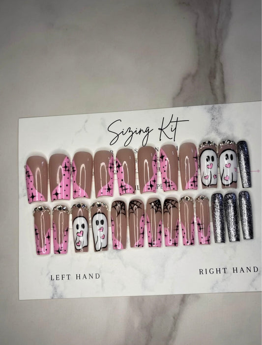 22 Pcs Press On Nails Set