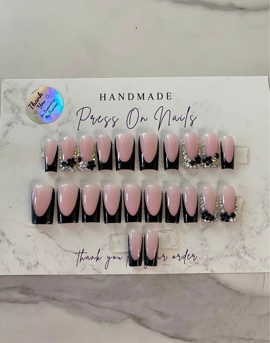 20 Pcs Press On Nails Set