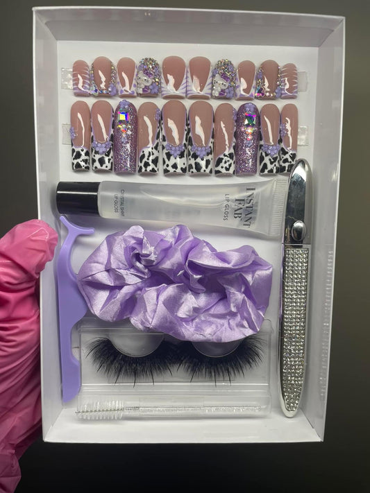 Custom Acrylic Press On Nails(Kit)